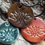 Lotus flower necklace