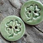 Four leaf clover soft green..