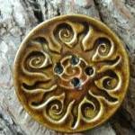 Spiral button huge oversize..