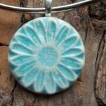 Flower shaped handmade cera..