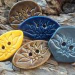 Lotus Flower Buttons
