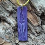 Lavender flower handmade ce..