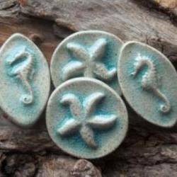 SALE Seashell cabochons