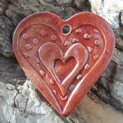 Heart shaped huge pendant
