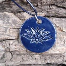 Lotus flower necklace